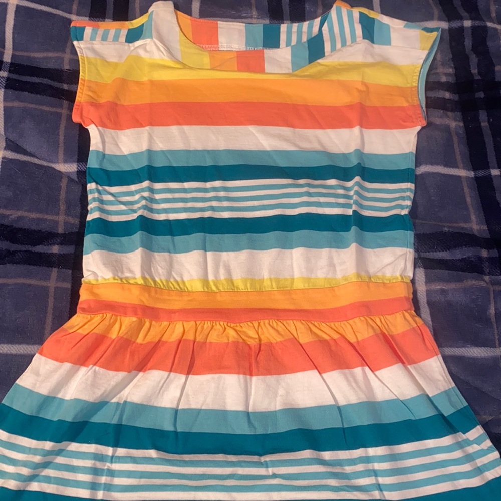 NWT Girls sz 6 Tea Collection striped summer dress